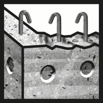 Ударное сверло по бетону и камню для перфоратора BOSCH / БОШ SDS-max-7 диаметр 12 мм (12*400*540) 2608586739